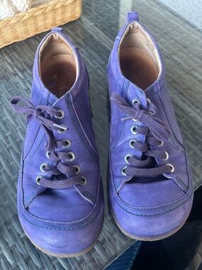 Porto-Fino Purple Women's Lace-Up Casual Shoes